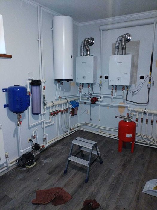 Отопление монтаж