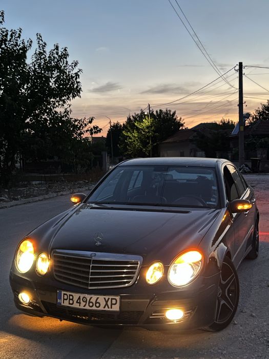 Фейслифт броня за w211