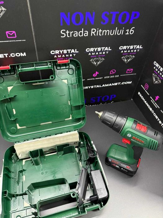 Masina de gaurit insurubat - Bosch EasyDrill 18V 40 Noua