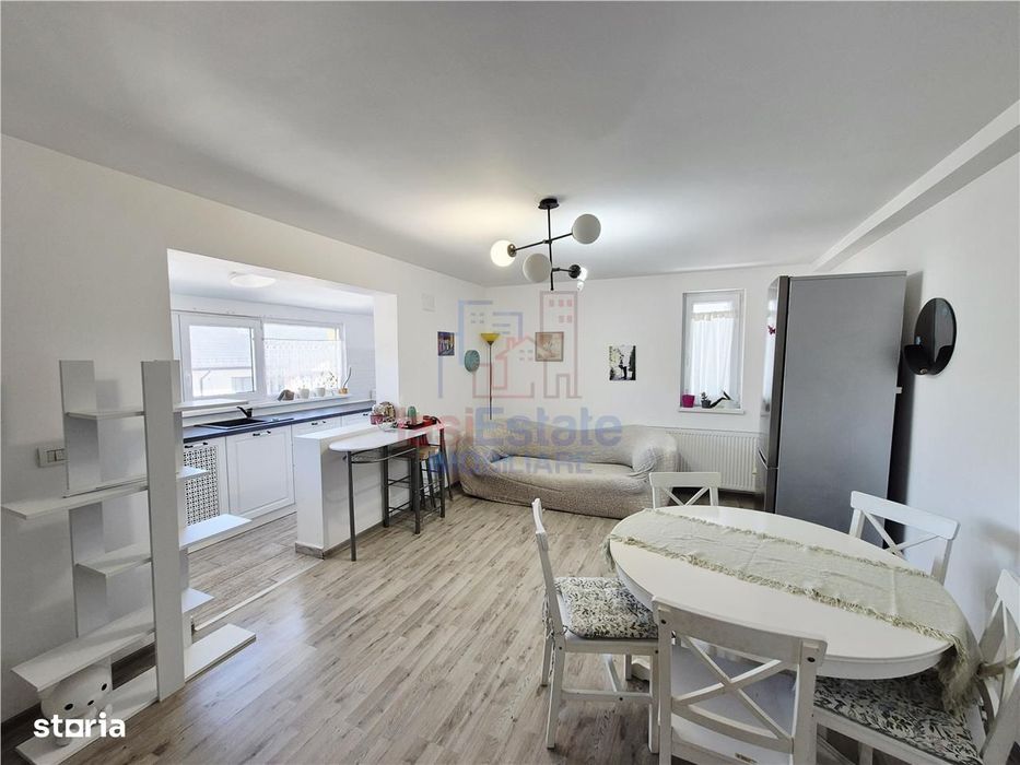 Apartament cu 3 camere utilatmobilat cu parcare