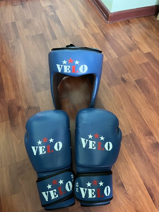 Шлем перчатка вело