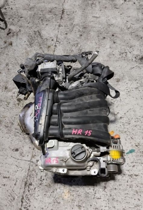 Двигатель Nissan HR15 hr15de 1.5l Tiida Note Juke Micra cube