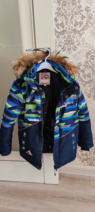 Детская зимняя куртка с комбинезоном на мальчика