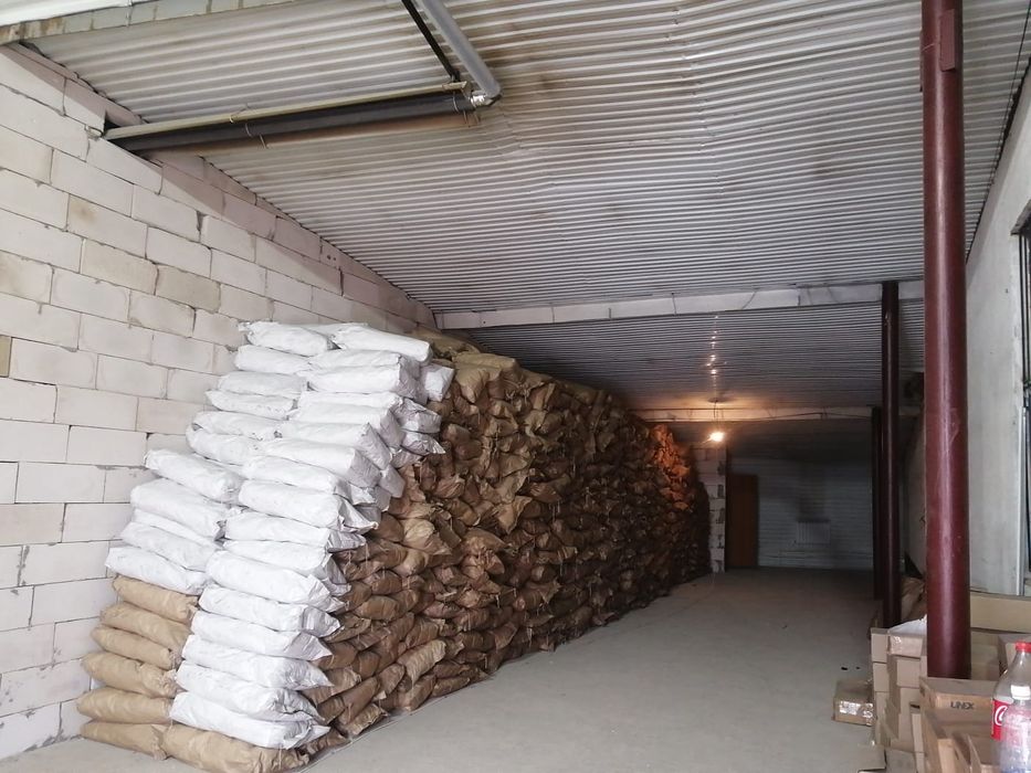 Уголь древесный в мешках