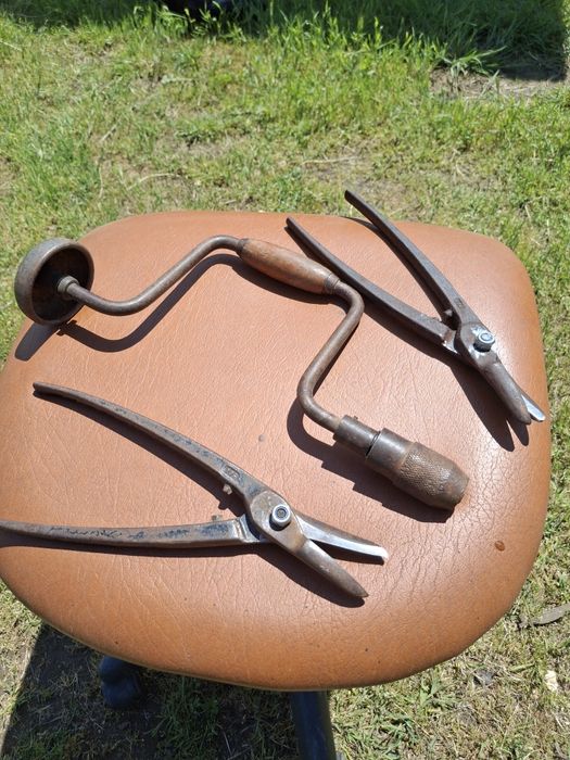 Foarfece  manuale pt tabla plus coarba de gaurit