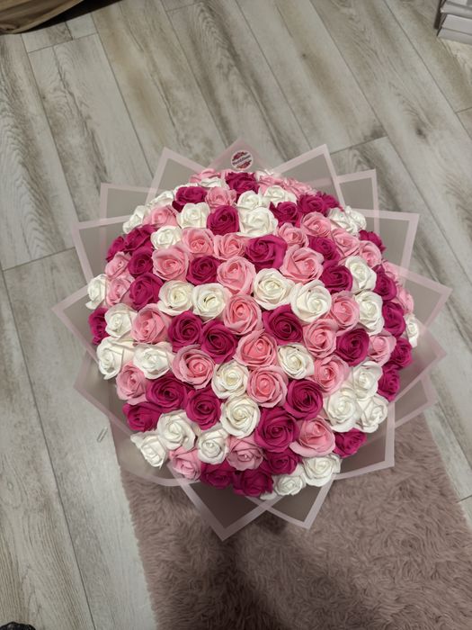Buchet Trandafiri Sapun Premium