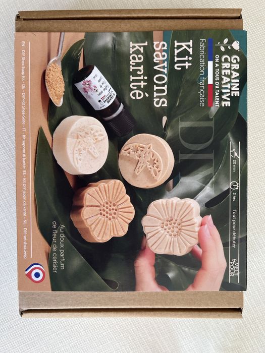 Комплект за правене на сапуни Graine Creative с шеа