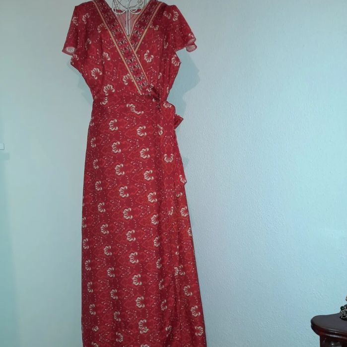 Rochie lunga de vara( plaja)