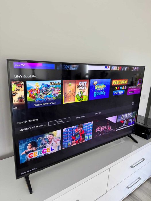 Televizor LG QNED 55QNED70A6A 139cm, Smart, 4k UHD in garantie