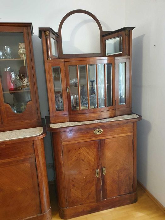 MOBILIER INTERBELIC LUX – Palisandru, Marmura, Cristal