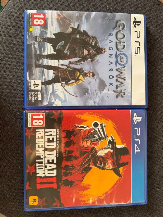PS5 игри – God of War Ragnarök + Red Dead Redemption 2