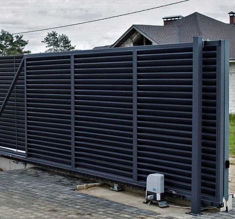 Забор жалюзи производство.