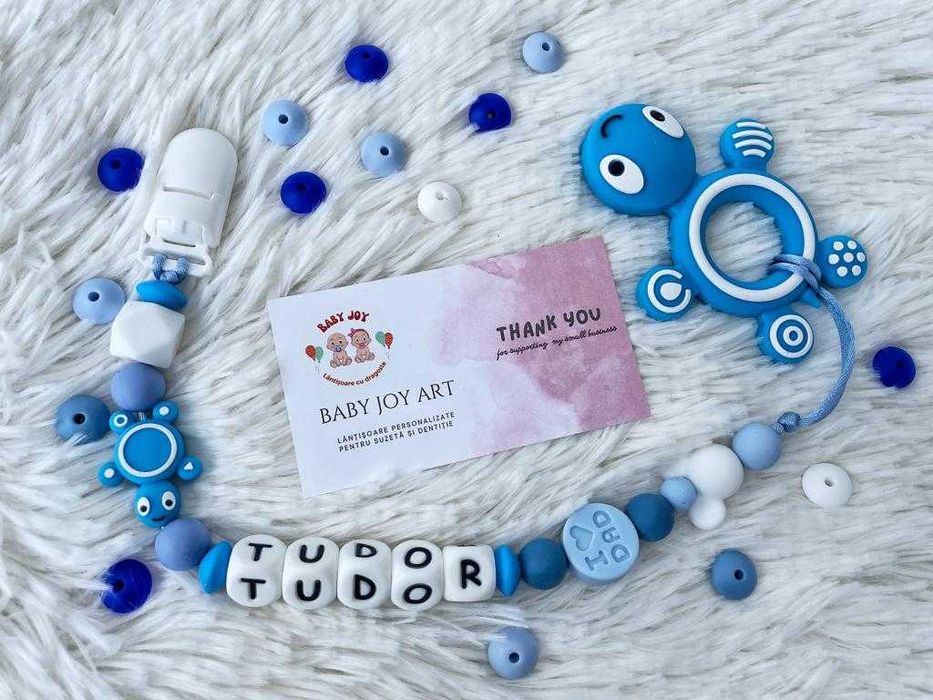 Lănțișoare pentru suzetă și jucării de dentiție