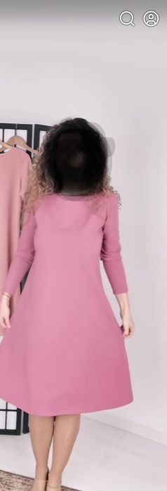 Rochie Evie S roz deschis de la Joa