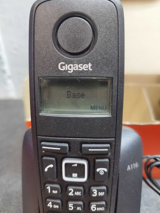 Telefon fix fara fir Gigaset DECT A116 Negru