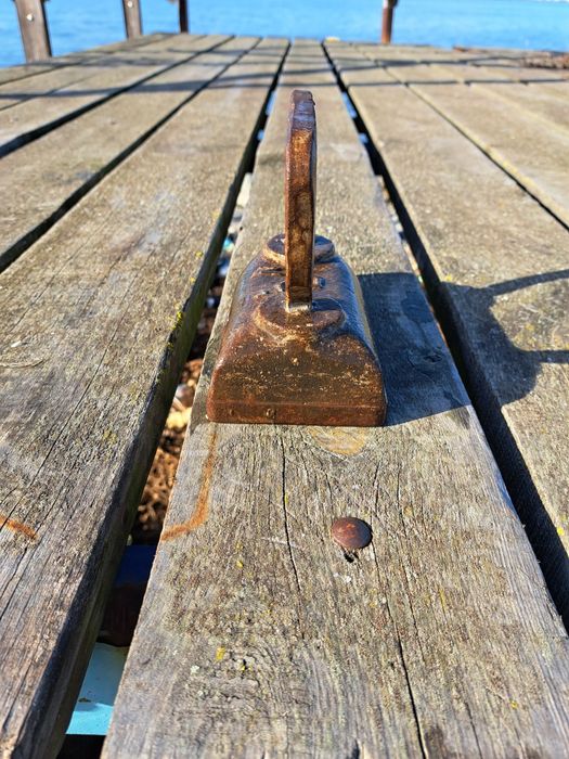 Стара  ръчна ютия