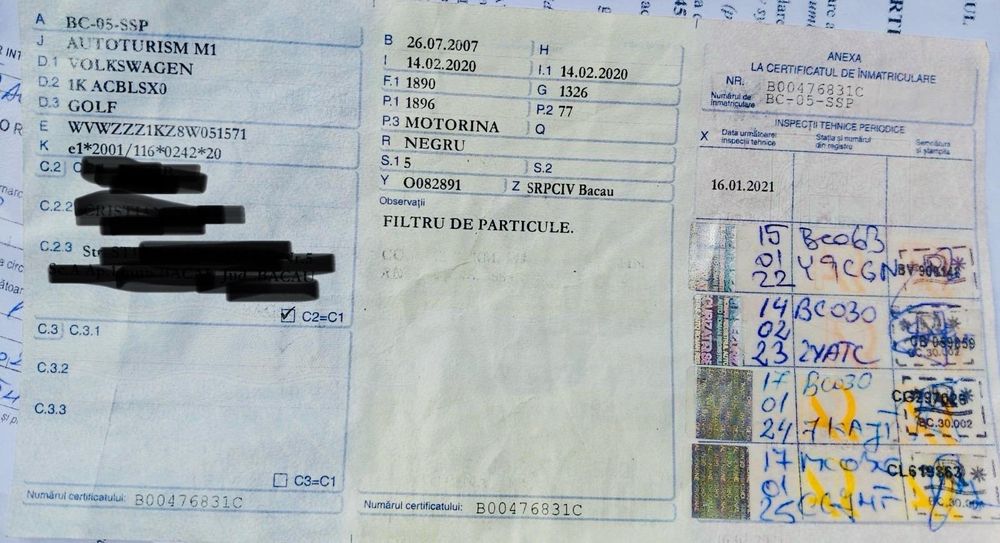 Vând Volkswagen golf 5