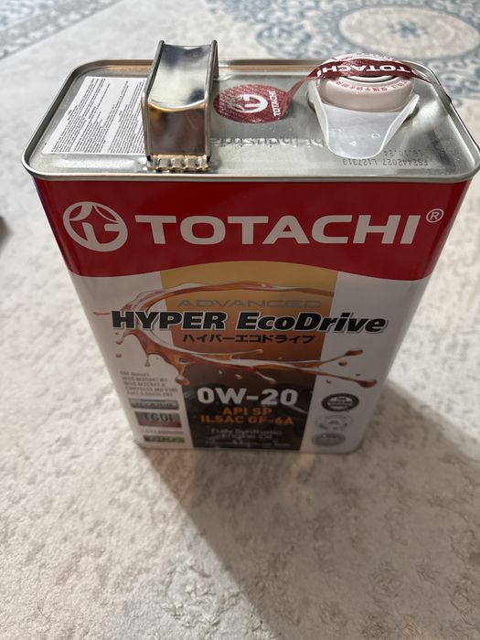 Моторное масло Totachi 0W-20, оригинал, 4 л