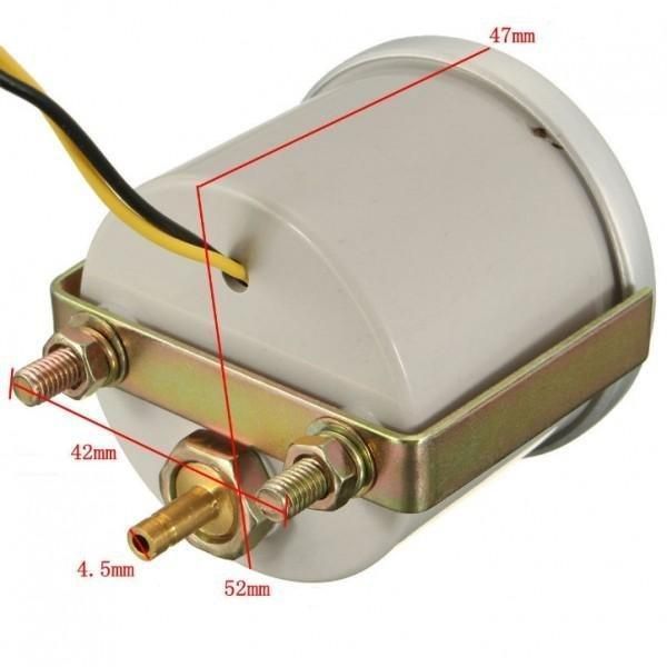 Измервателен уред 2308-5 за налягане на компресията 3 BAR 52мм