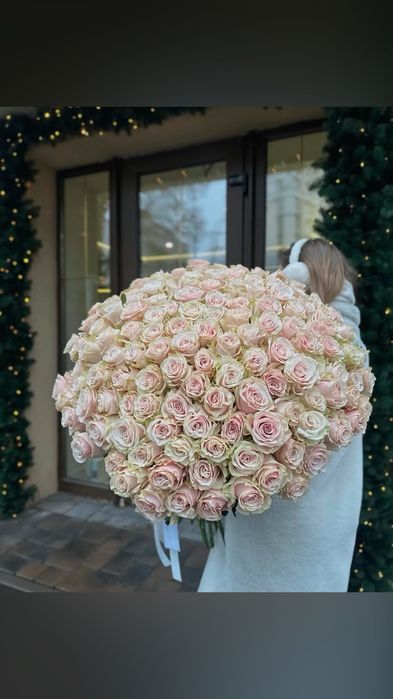 Тюльпаны большой выбор Розы, Пионы