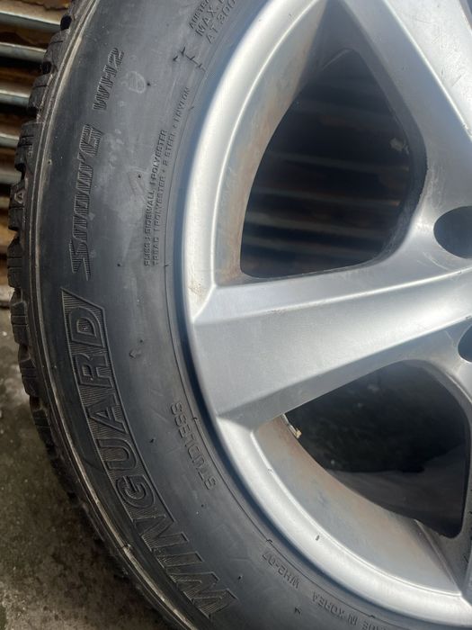 Зимни гуми 205/55/16 с летни джанти