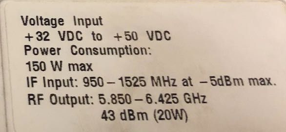 BUC C-Band 20W Mitec (б.у.)