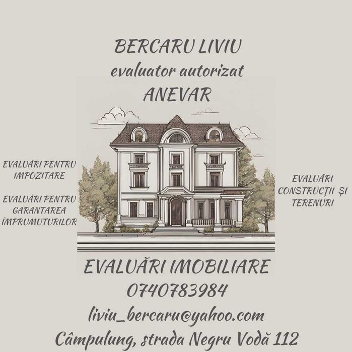 Evaluări imobiliare, evaluator acreditat, impozitare, garantare credit