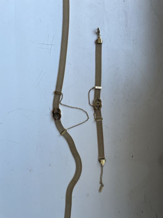 парные чокер и браслет