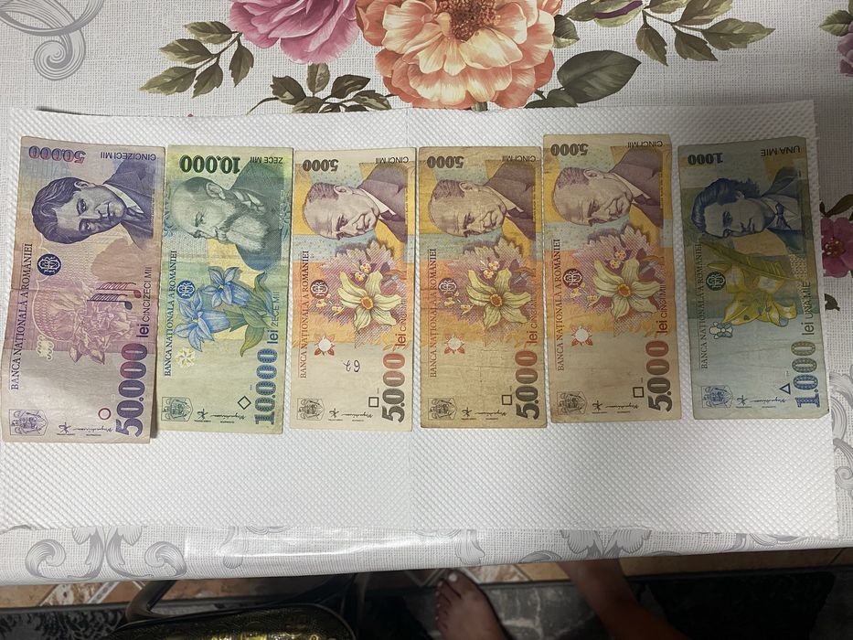 Bancnote vechi din 1996,1998,1999