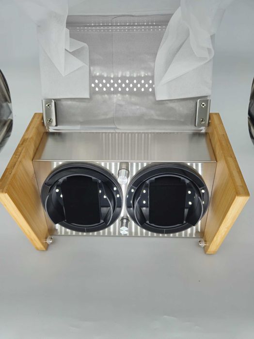 Cutie Watch Winder Smith Bambus 2 Ceasuri - Resigilat