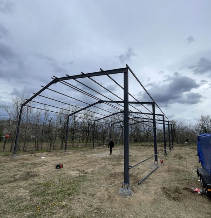 Vand hale si structuri metalice din europrofile