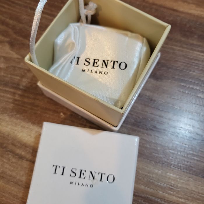 Италиански обеци сребро ti sento