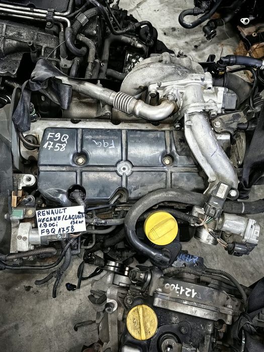 Двигател Renault Megane/Laguna 1.9 DCI 131к.с. - F9Q 1758