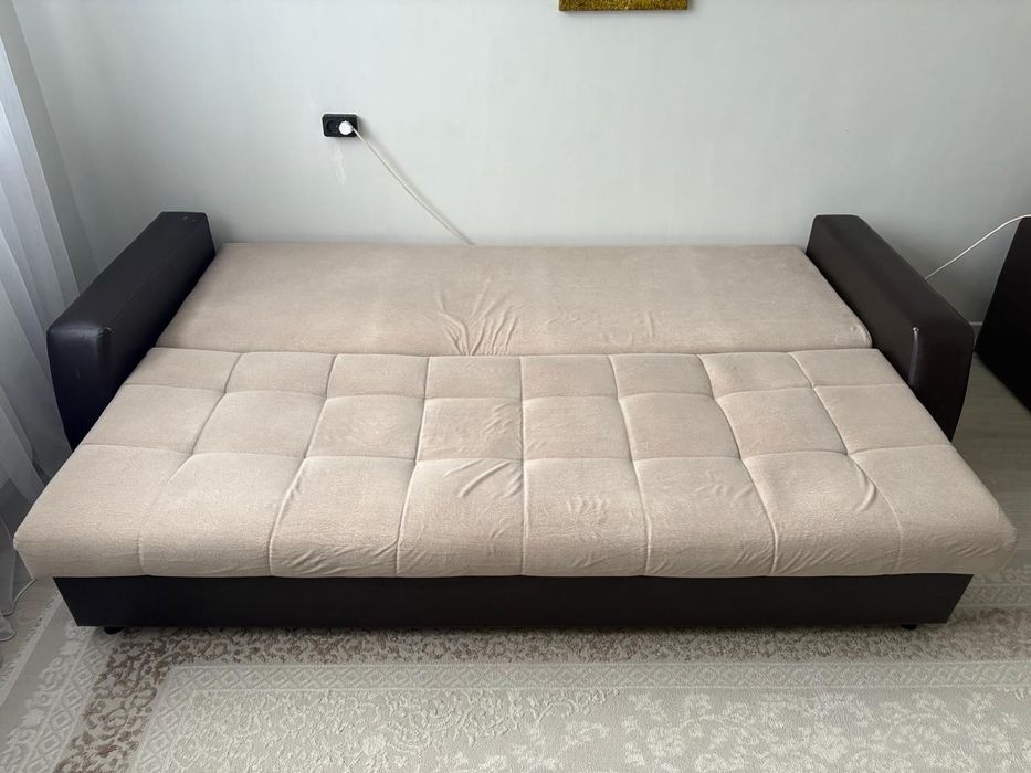 Продам диван раскладной сотсеком  ящиком