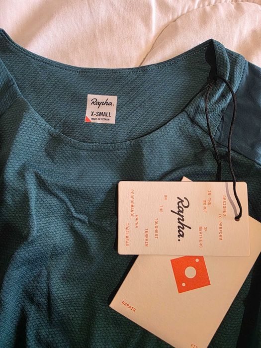 Нов Rapha Men's Trail Technical Windblock Мъжко Джърси Колоездене S