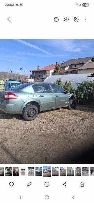 Capota motor renault megane 2  2007