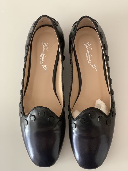 Кожанные балетки (новые)