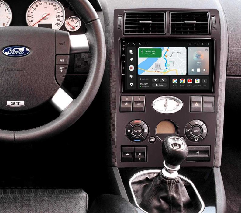 Мултимедия за Ford Mondeo MK2 Android Навигация 2004 Двоен дин 2DIN