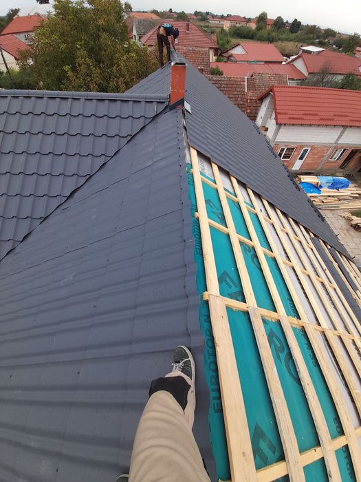 Țiglă metalică + montaj 100 lei mp Ofertă promoțională