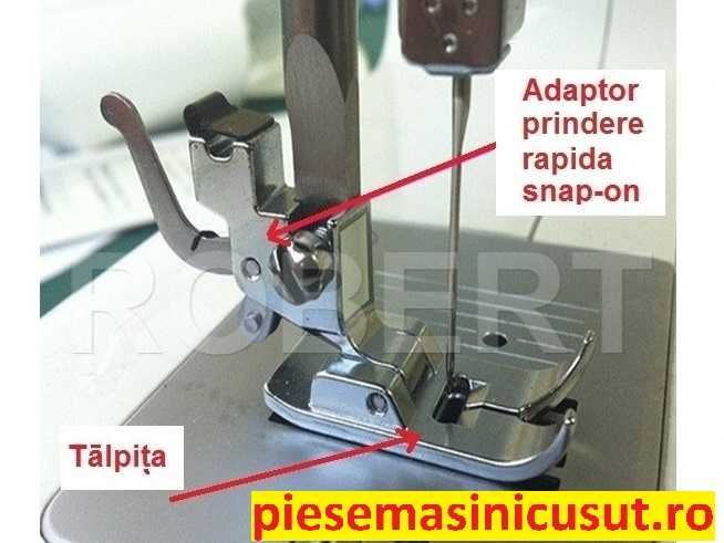 Piciorus talpita talpa adaptor suport - pt masini cusut Singer Brother Minerva Toyota Silver Crest Hyundai AEG Fiff etc