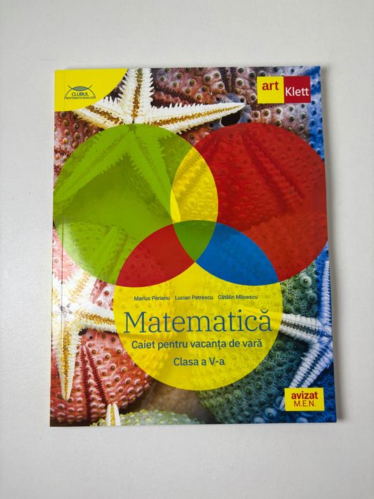 Caiete de vacanta Matematica/Limba și literatura română pentru clasa 5