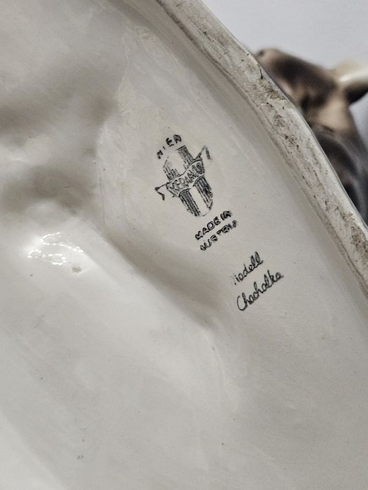 Порцеланов фигура Виена 20-ти век.