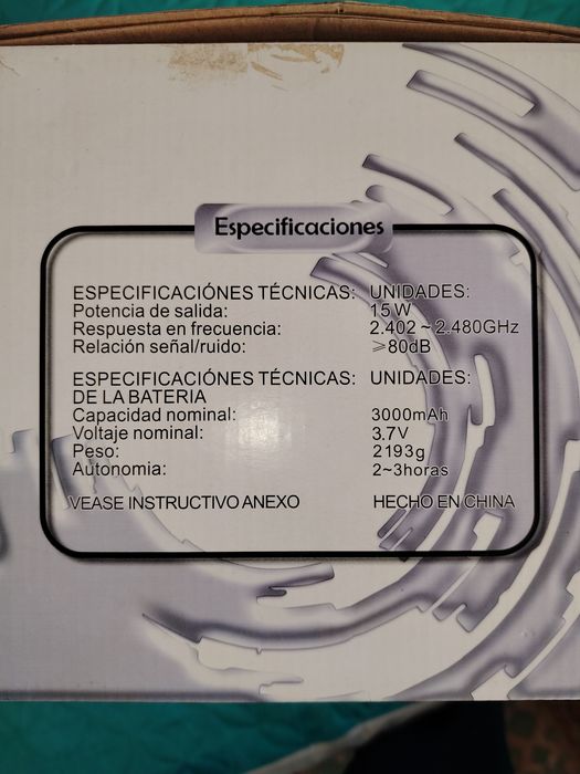 Блутут колонка - 1602