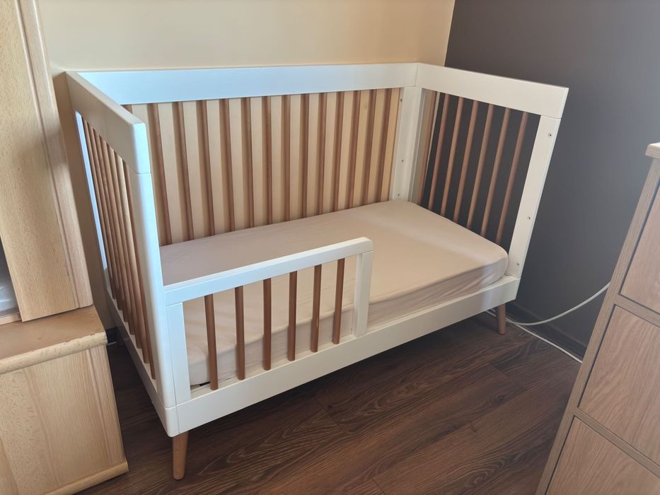 Дървена бебешка кошара Obaby Maya Mini 120x60