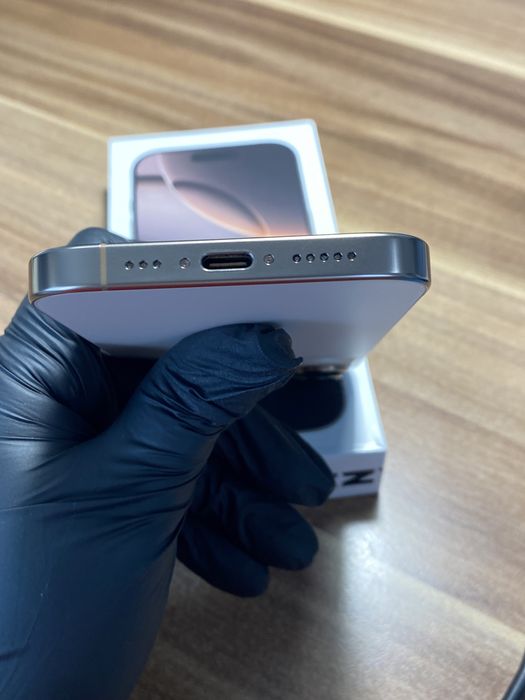 iPhone 16 Pro, 128 GB, Desert Titanium, Ca nou, Cod produs: 9687