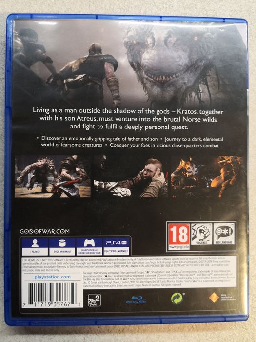 God of War 2018 PS4/PS5