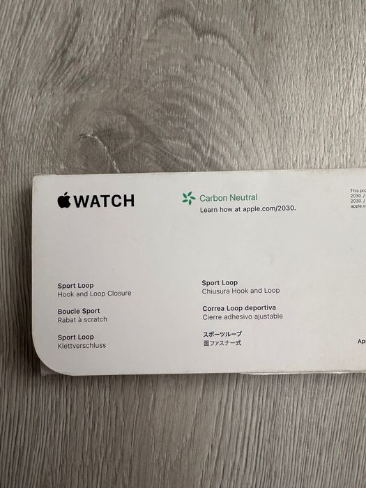 Apple watch оригинальный ремешок sport loop midnight