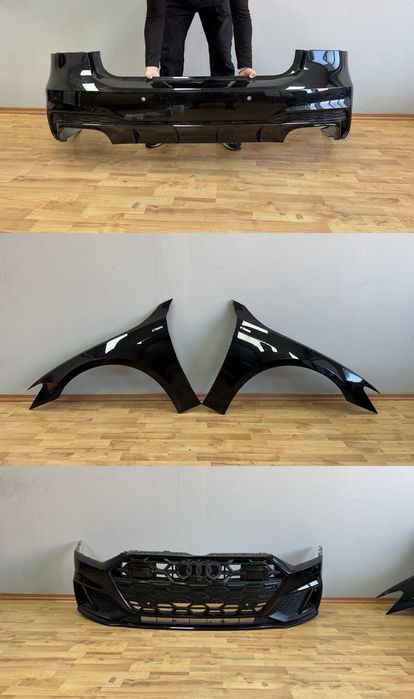Audi A7 C8 S-line OEM части, броня, решетка, калник, дифузюр