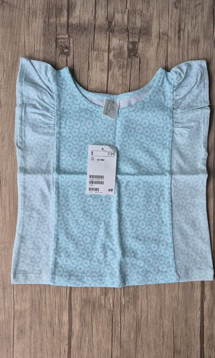 Новые летние маечки Carters и H&M на девочку 1-2 года