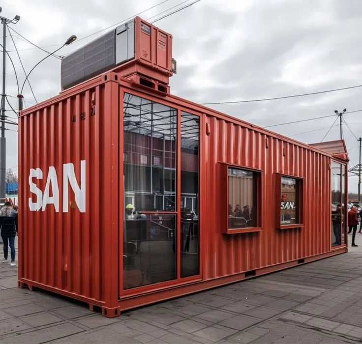 Морской контейнер для вашего бизнеса под ключ